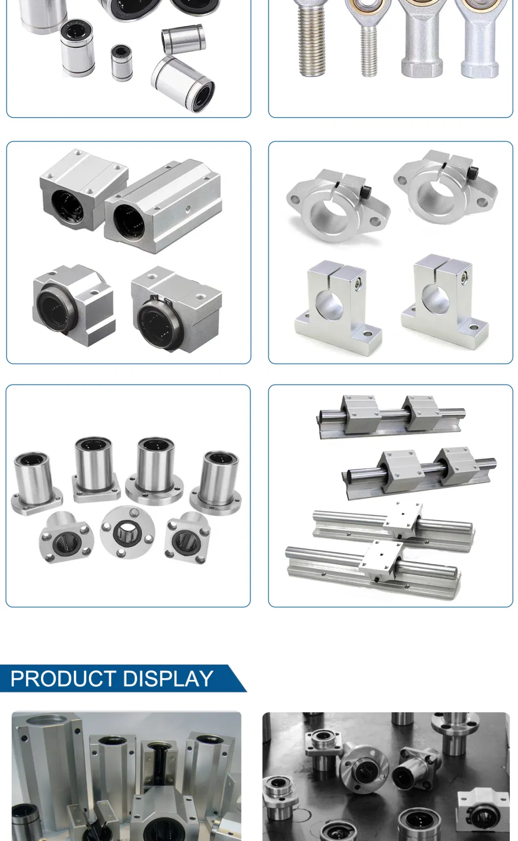 Aluminum Shaft Support Sh Made in China for 3D Print