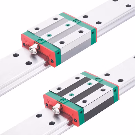 Hiwin-husillo de bolas, guía lineal CNC, carriles guía, rodamientos, bloques, guía lineal